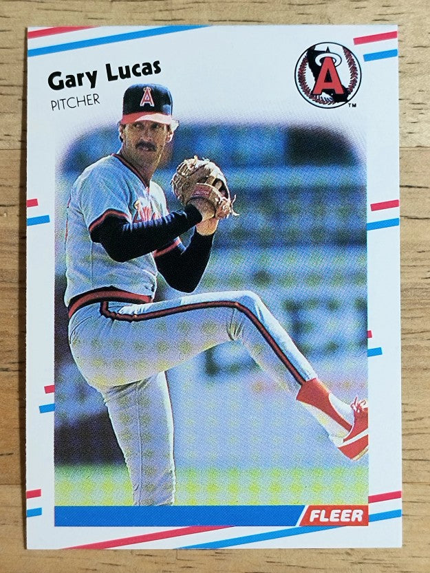 1988 Fleer #495 Gary Lucas