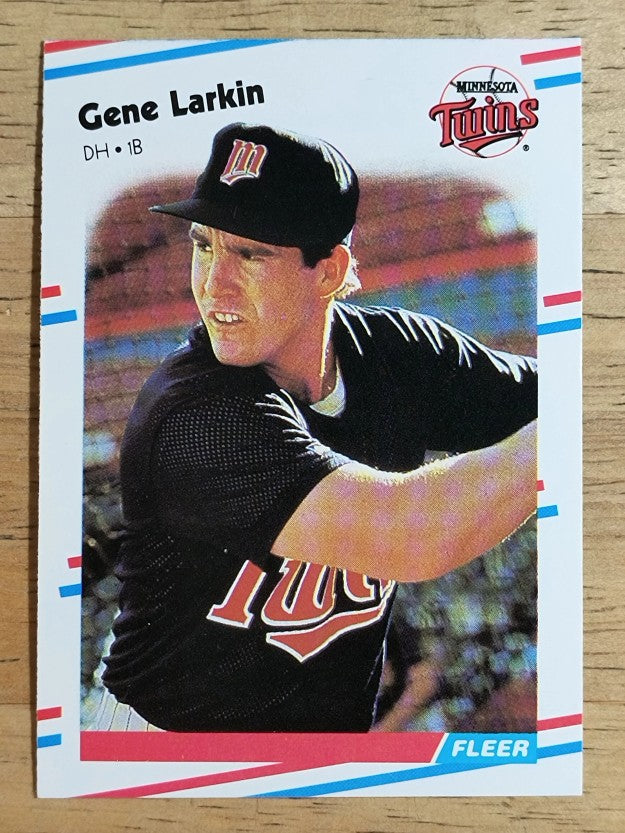 1988 Fleer #14 Gene Larkin RC