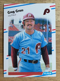 1988 Fleer #302 Greg Gross