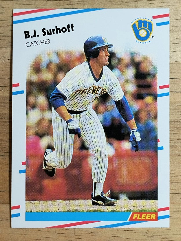 1988 Fleer #175 B.J. Surhoff