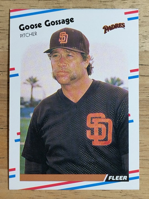 1988 Fleer #583 Goose Gossage