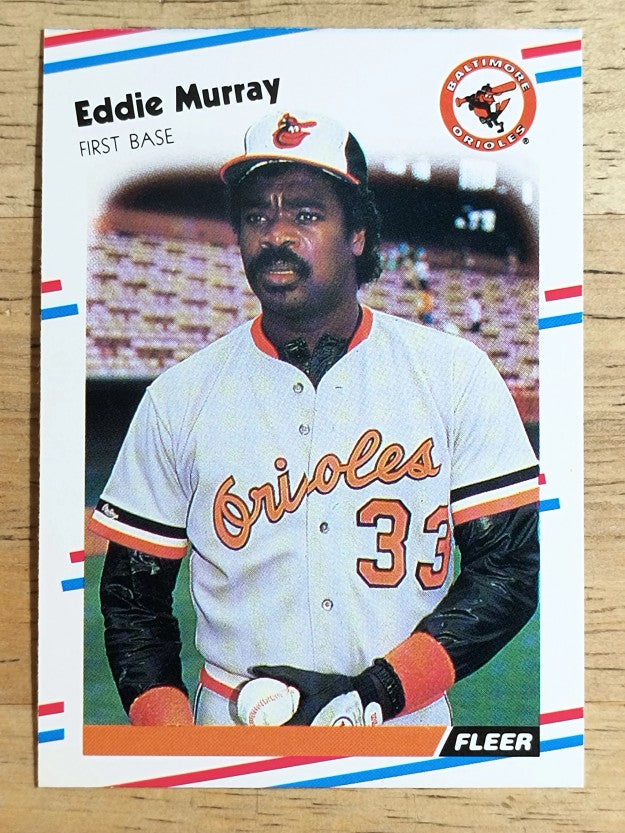 1988 Fleer #567 Eddie Murray
