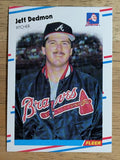 1988 Fleer #537 Jeff Dedmon