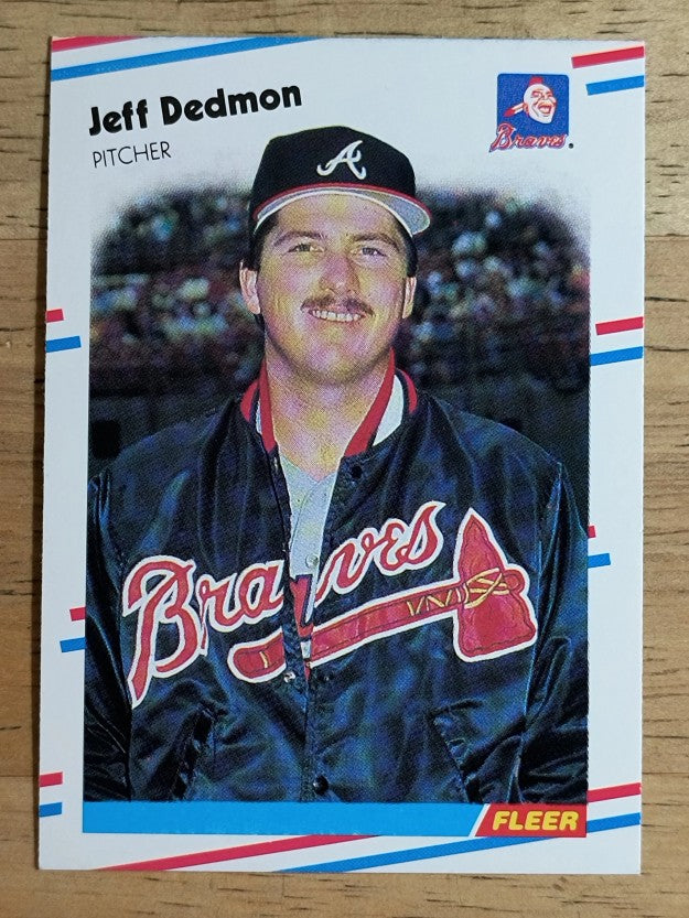 1988 Fleer #537 Jeff Dedmon