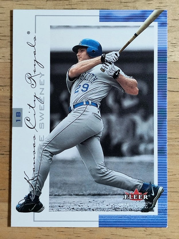 2001 Fleer Genuine #49 Mike Sweeney