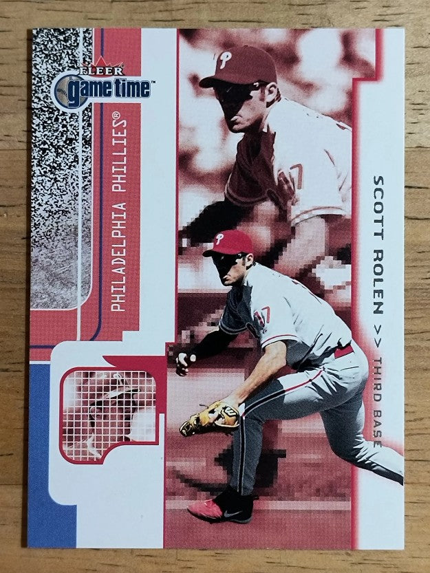 2001 Fleer Game Time #19 Scott Rolen