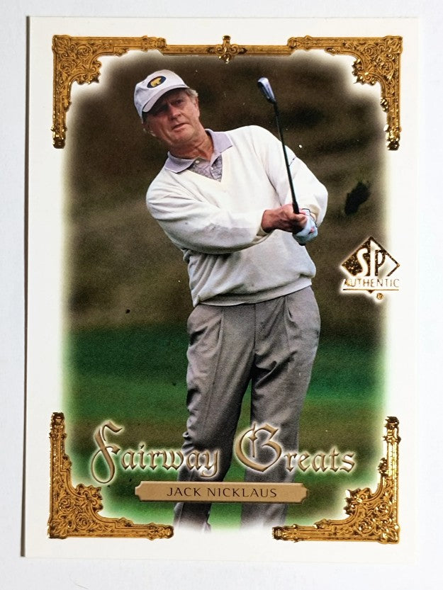 2001 SP Authentic #99 Jack Nicklaus FG
