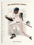 2001 SP Authentic #66 Barry Bonds