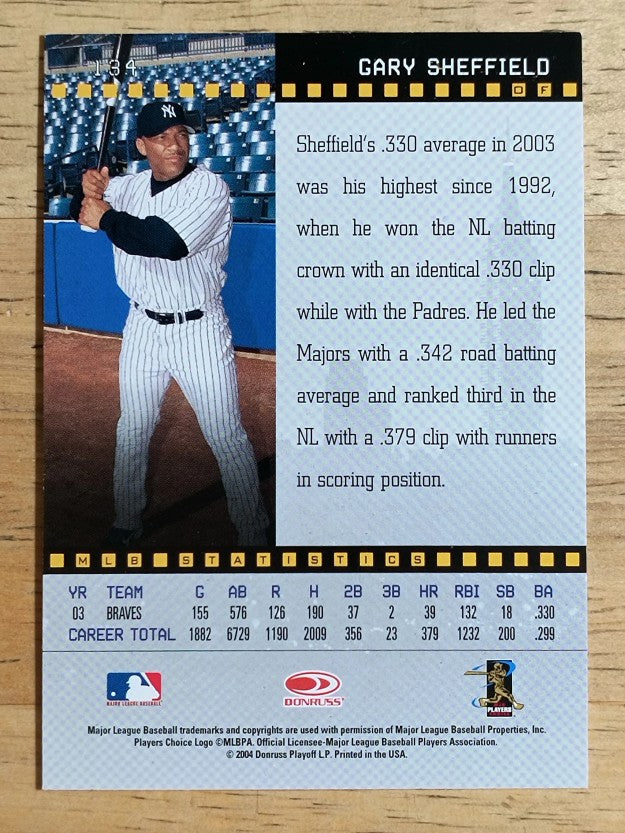 2004 Studio #134 Gary Sheffield