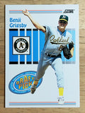 1993 Score #495 Benji Grigsby RC