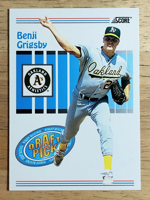 1993 Score #495 Benji Grigsby RC