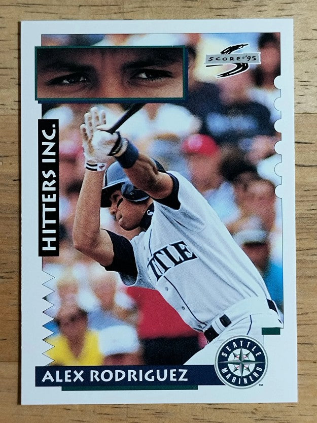 1995 Score #569 Alex Rodriguez HIT