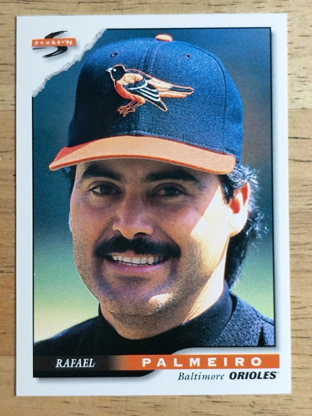 1996 Score #31 Rafael Palmeiro