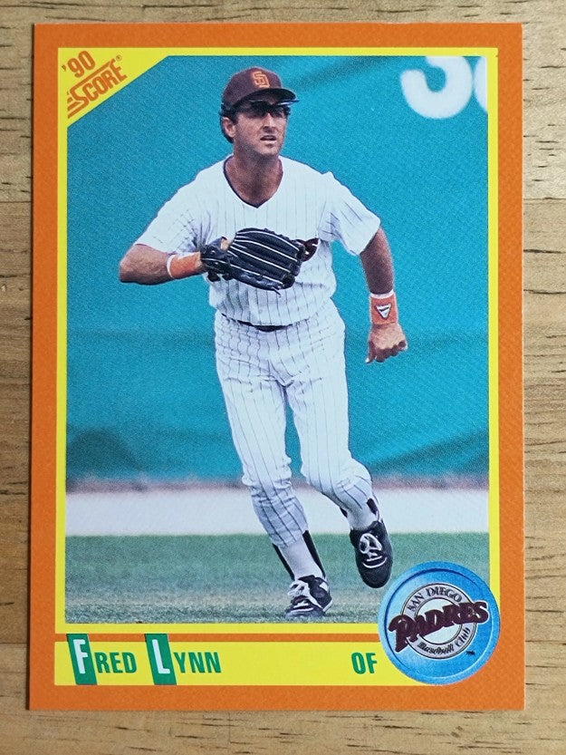1990 Score Rookie/Traded #20T Fred Lynn