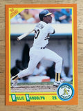 1990 Score Rookie/Traded #51T Willie Randolph