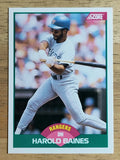 1989 Score Rookie/Traded #62T Harold Baines