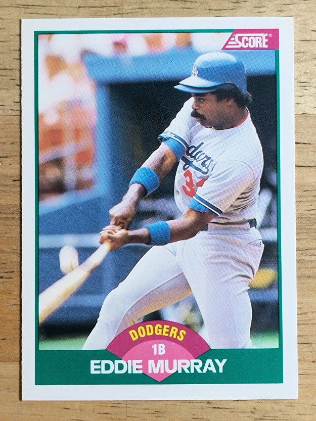 1989 Score Rookie/Traded #31T Eddie Murray