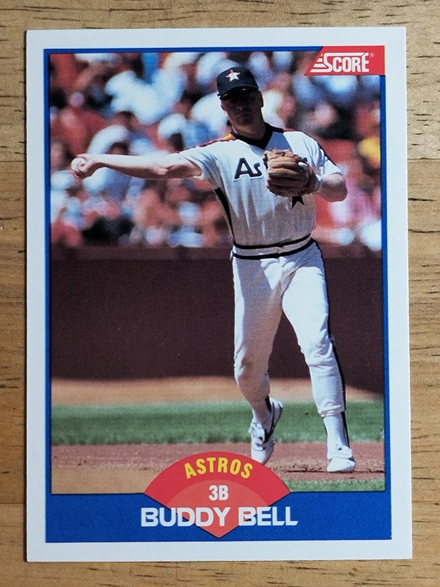 1989 Score #610 Buddy Bell