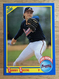 1990 Score #640 Tommy Greene RC