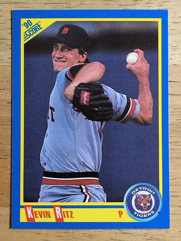 1990 Score #572 Kevin Ritz RC