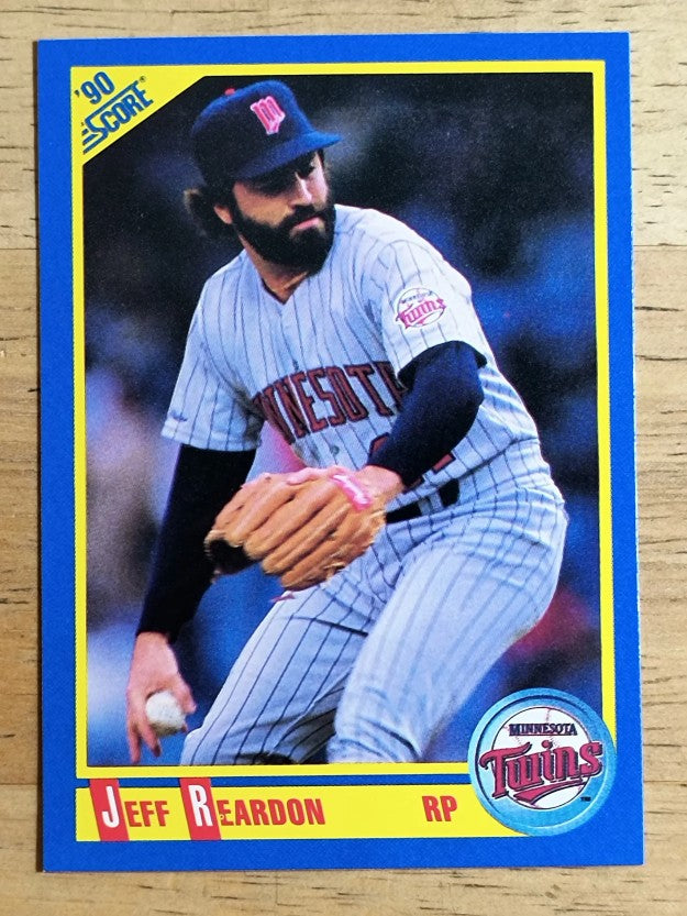 1990 Score #522 Jeff Reardon