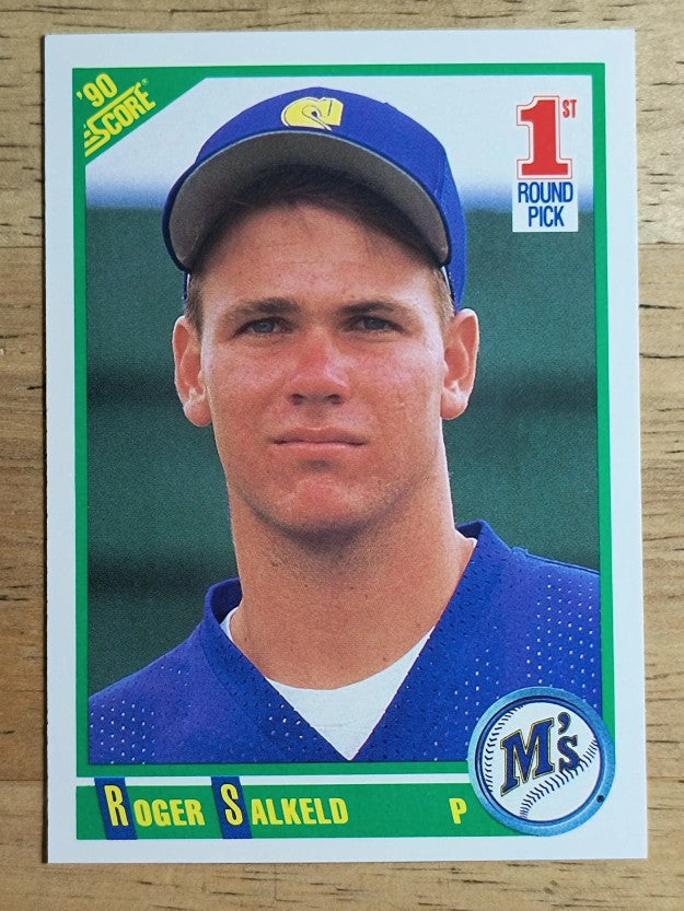 1990 Score #674 Roger Salkeld RC