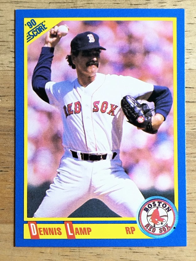 1990 Score #471 Dennis Lamp