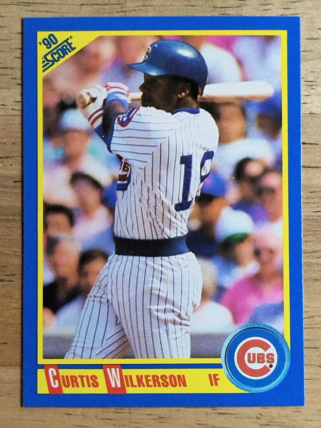1990 Score #474 Curt Wilkerson