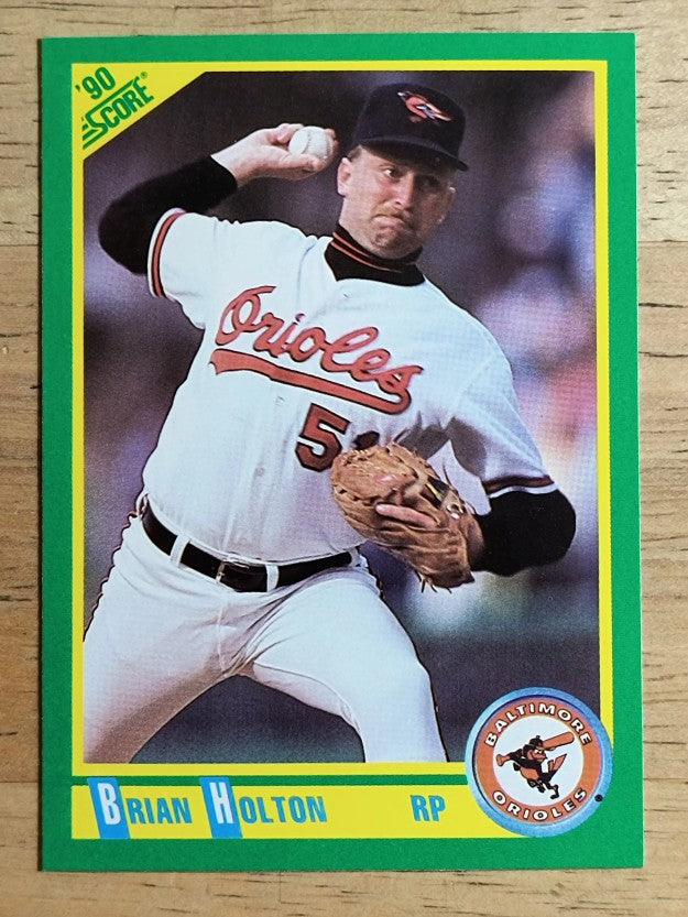1990 Score #177 Brian Holton