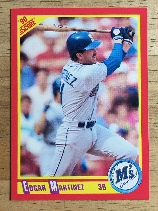 1990 Score #324 Edgar Martinez