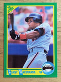 1990 Score #138 Candy Maldonado
