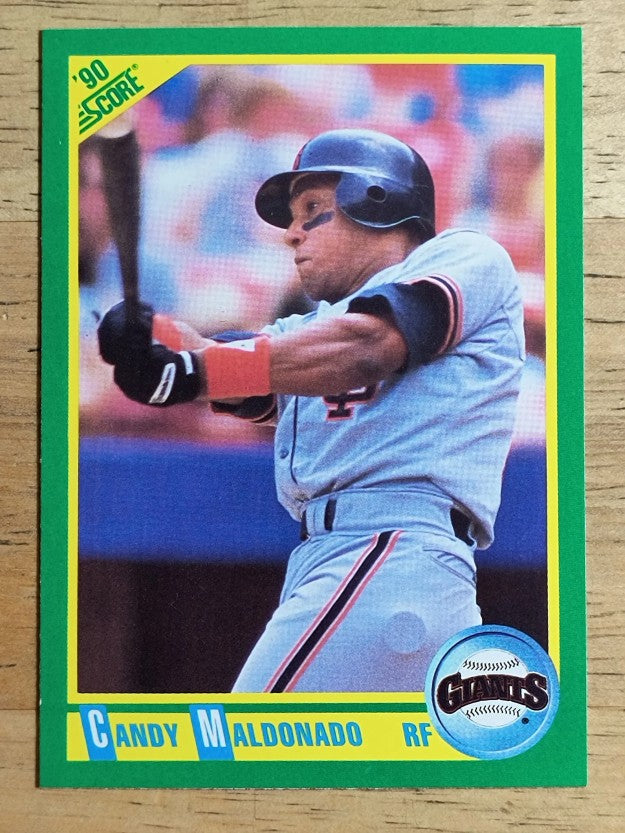 1990 Score #138 Candy Maldonado