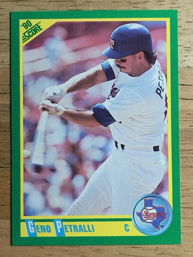 1990 Score #153 Geno Petralli