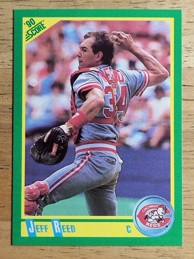 1990 Score #147 Jeff Reed