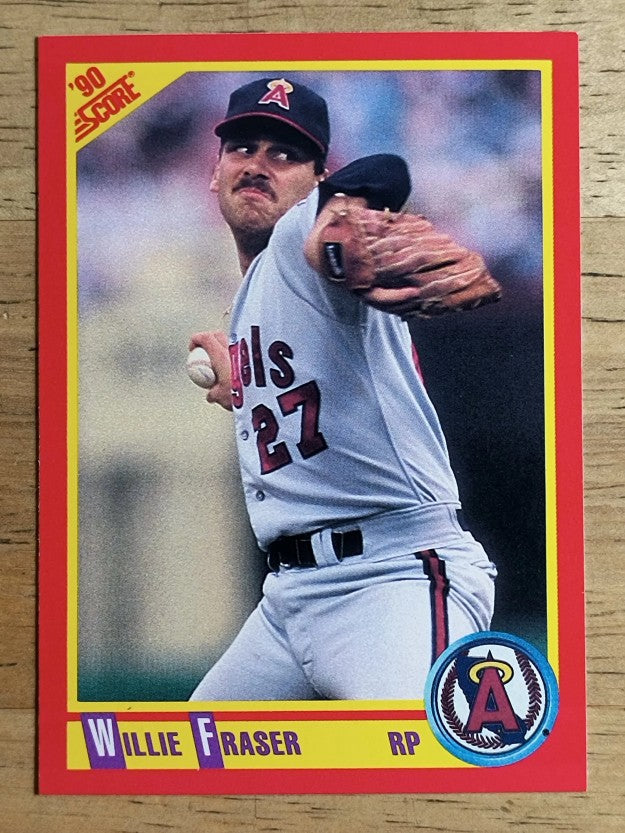 1990 Score #358 Willie Fraser