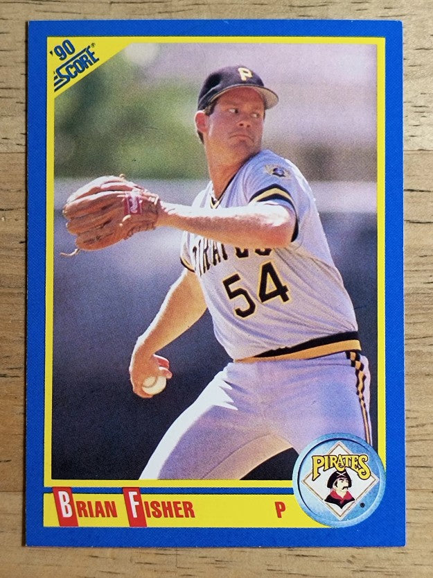 1990 Score #547 Brian Fisher