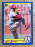1990 Score #537 Greg Mathews