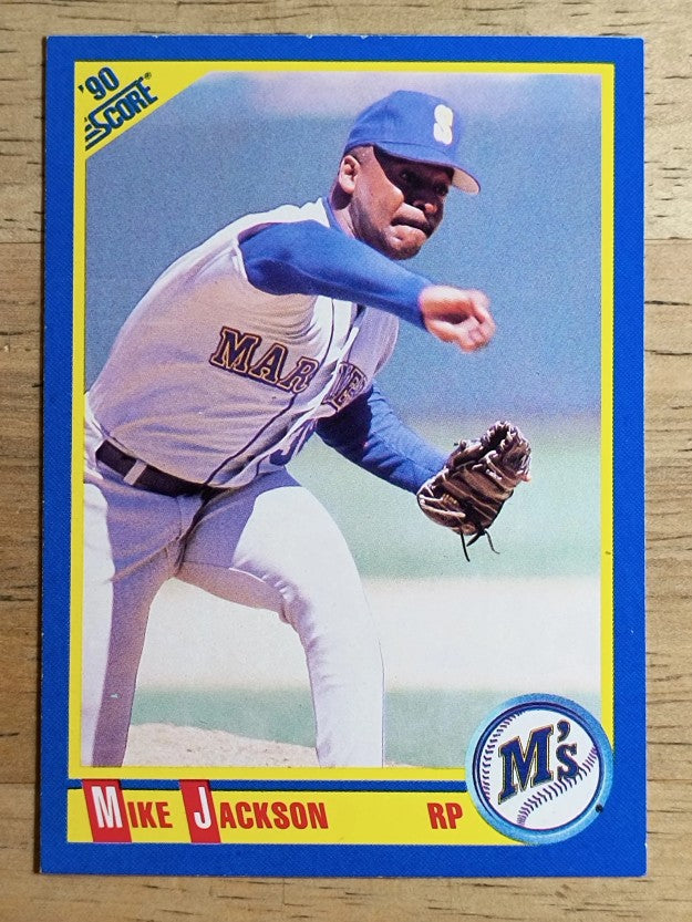 1990 Score #546 Mike Jackson