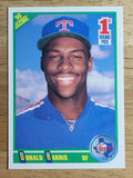 1990 Score #661 Donald Harris RC