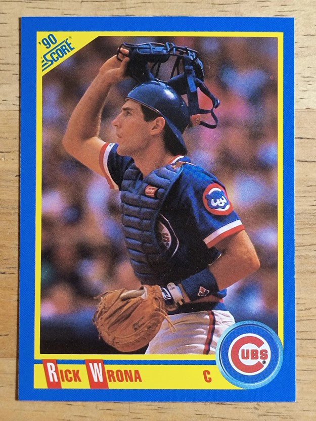 1990 Score #557 Rick Wrona