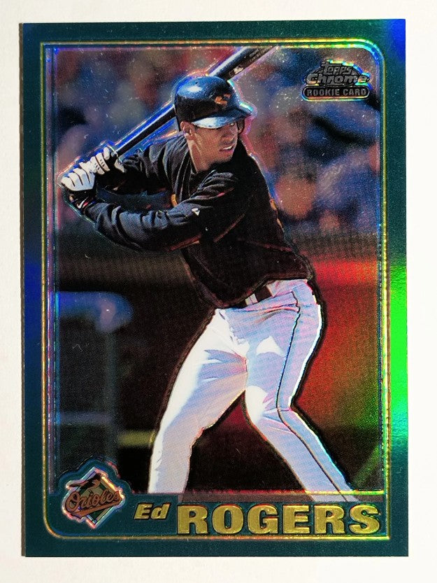 2001 Topps Chrome Traded Retrofractors #T246 Ed Rogers