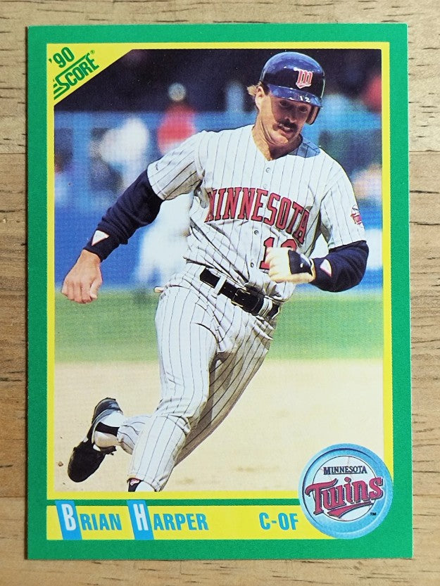 1990 Score #189 Brian Harper