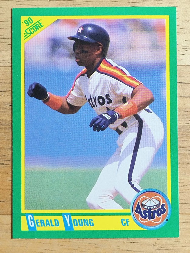 1990 Score #43 Gerald Young