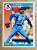1992 Score #718 Mark Davis