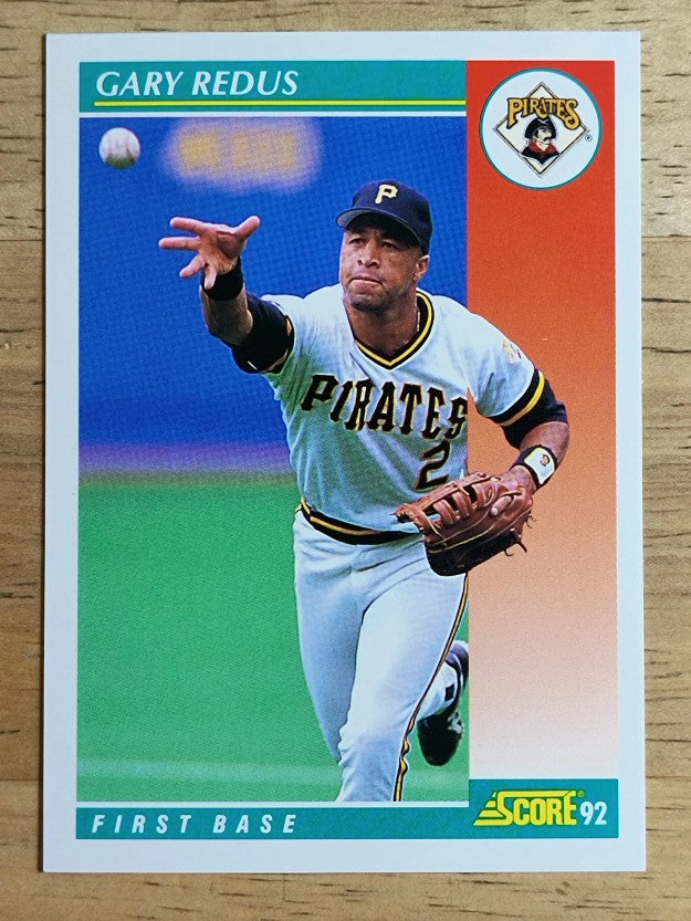 1992 Score #303 Gary Redus