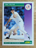 1992 Score #379 Eric Plunk