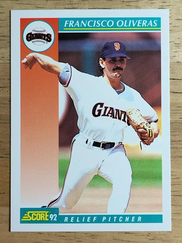 1992 Score #295 Francisco Oliveras