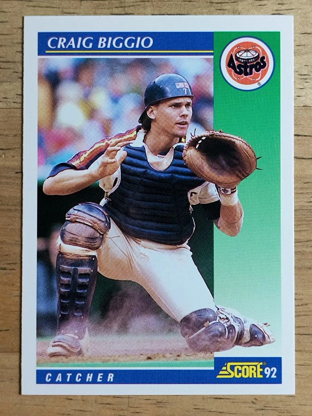 1992 Score #460 Craig Biggio