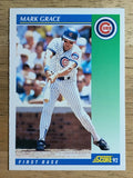 1992 Score #445 Mark Grace