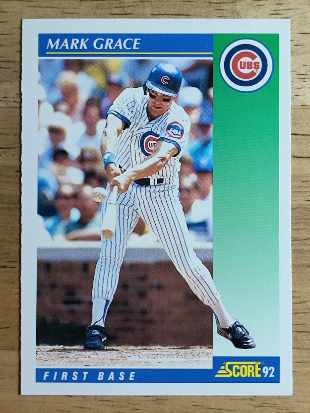1992 Score #445 Mark Grace